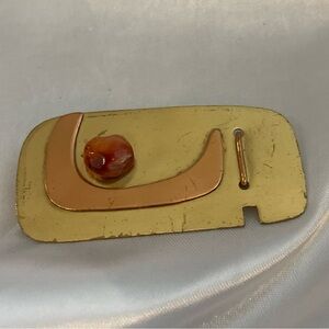 Vintage Modernist Costume Jewelry Pin